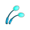 Blue Scaraleaf Antennae