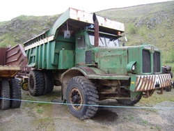 Aveling-Barford dump truck