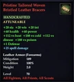 Pristine Tailored Woven Bristled Leather Bracers.jpg