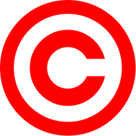 Red copyright