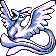 Imagen de Articuno en Pokémon Rojo y Azul