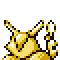 Imagen posterior de Kadabra en la primera generación