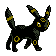 Imagen de Umbreon en Pokémon Plata
