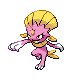 Imagen de Weavile variocolor macho en Pokémon Diamante y Perla