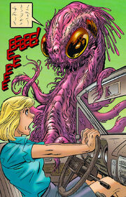 Roberta's close encounter