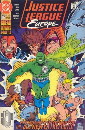 Cover for Justice League Europe #35