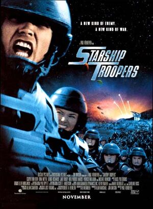 Starship Troopers poster