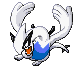Imagen de Lugia en Pokémon Esmeralda
