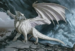 4e white dragon