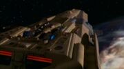 Kaelon warship, aft