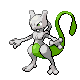 Imagen de Mewtwo variocolor en Pokémon Platino