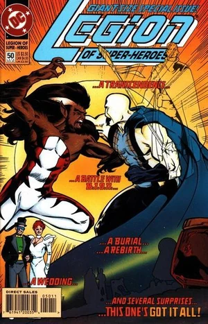 Cover for Legion of Super-Heroes #50