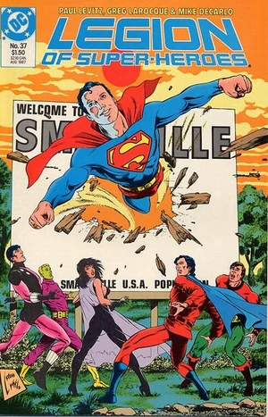 Cover for Legion of Super-Heroes #37