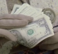 US 50 dollar bills