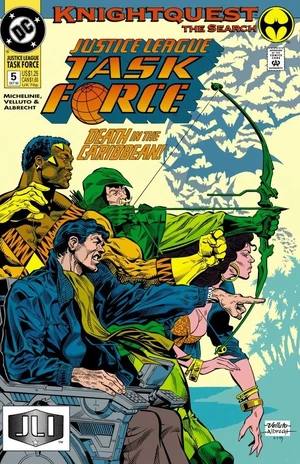 Cover for Justice League Task Force #5