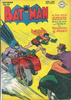 Cover for Batman #34