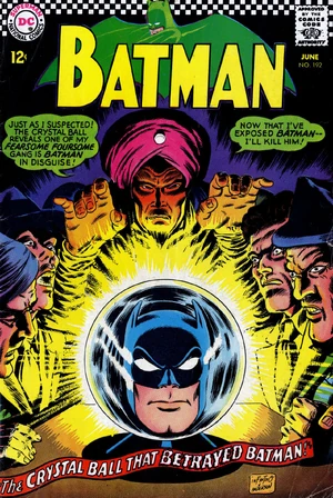 Cover for Batman #192