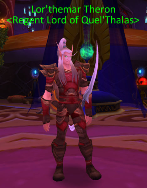 Lorthemar Theron Warcraftwiki