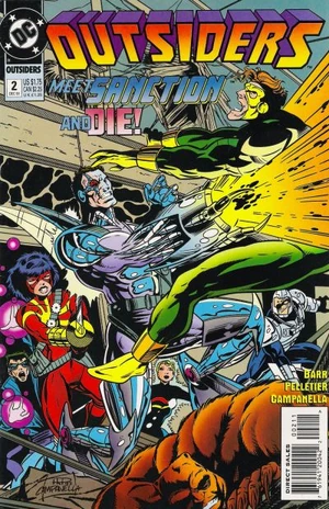 Cover for Outsiders #2