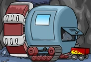 Earthquake driller gear