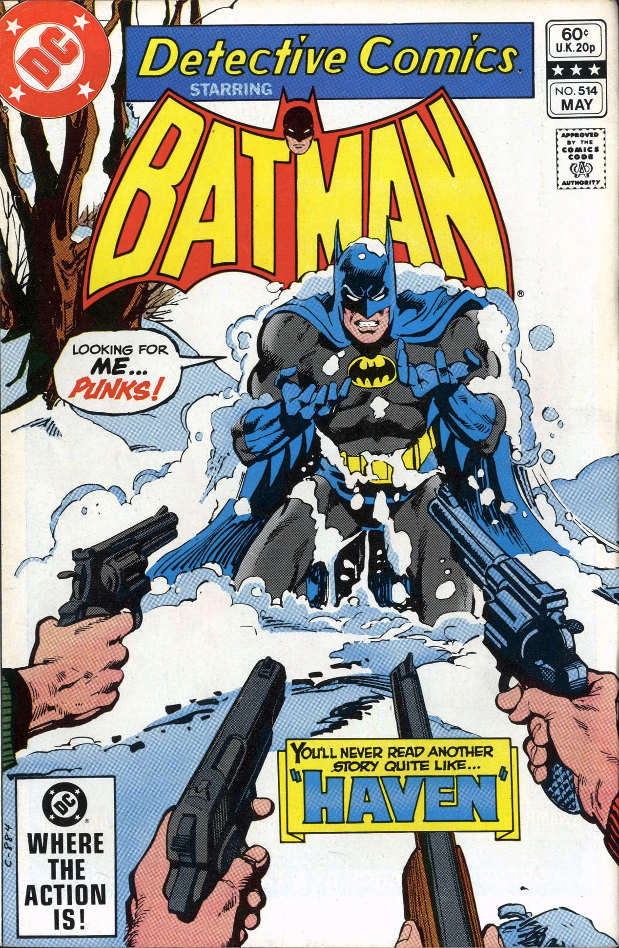 Cover for Detective Comics #514