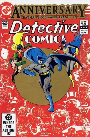Cover for Detective Comics #526