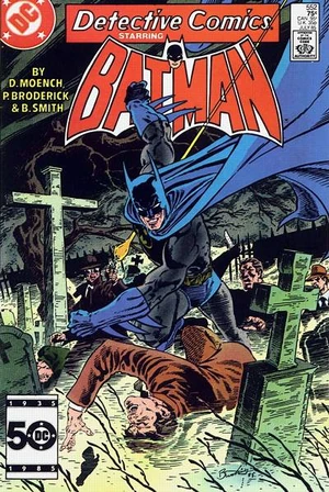 Cover for Detective Comics #552