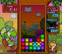Tetris attack gameplay