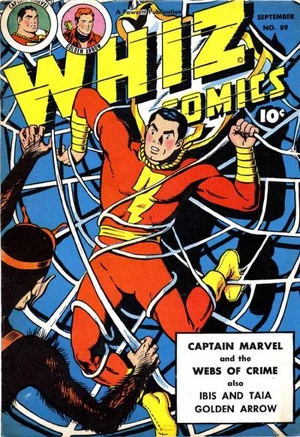 Cover for Whiz Comics #89