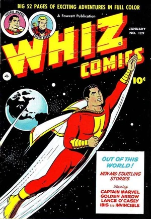 Cover for Whiz Comics #129
