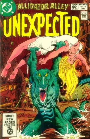 Cover for Unexpected #218