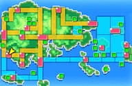 Ciudad Petalia mapa