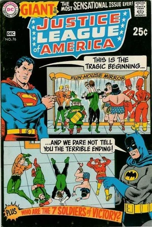 Cover for Justice League of America #76