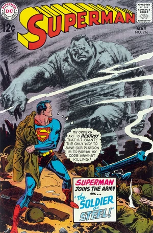 Cover for Superman #216