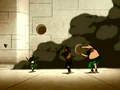 Toph, The Boulder, and Hippo at the invasion.png