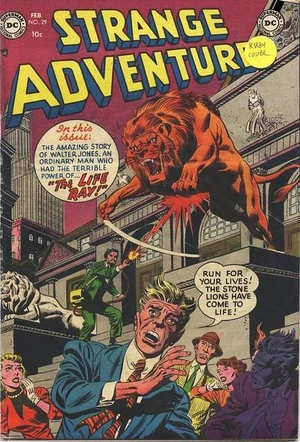 Cover for Strange Adventures #29