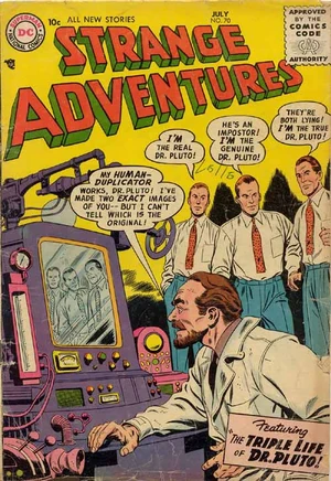 Cover for Strange Adventures #70