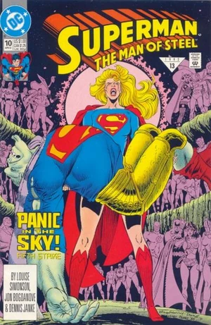 Cover for Superman: Man of Steel #10