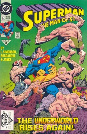 Cover for Superman: Man of Steel #17
