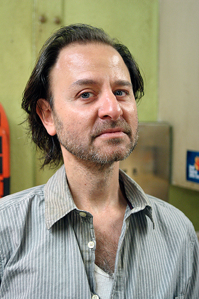 Fisher Stevens as George.