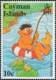 Cayman stamps Sesame Street Ernie 10 cents