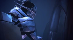 Saren Seated Aboard Sovereign