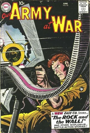 Cover for Our Army at War #83
