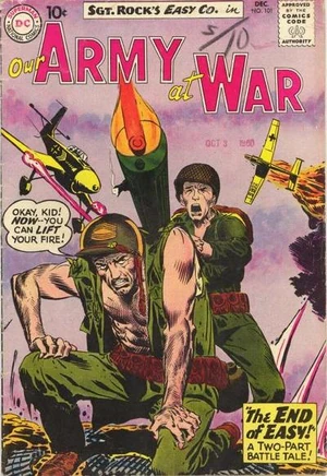 Cover for Our Army at War #101