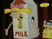 Helga as milk pack