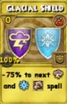 Glacial Shield Treasure Card