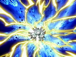 Magneton usando rayo