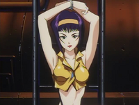 Faye tied up