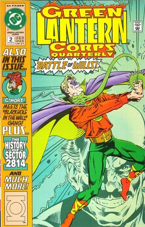 Cover for Green Lantern Corps Quarterly #2