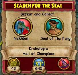 Search For The Seal
